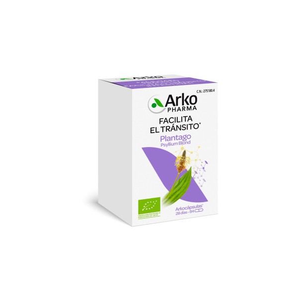 ARKOCAPSULAS PLANTAGO BIO 84 CAPSULAS