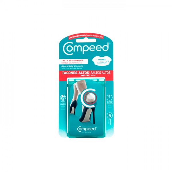 COMPEED TACONES ALTOS 5 UNIDADES