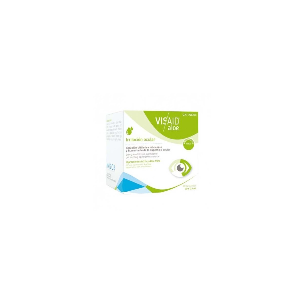 VISAID ALOE GOTAS OCULARES ESTERIL MONODOSIS 30...