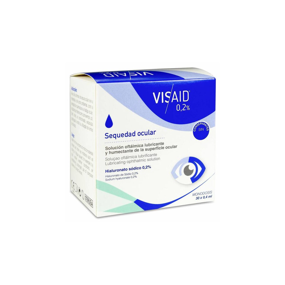 VISAID 0.2% GOTAS OCULARES ESTERIL 30 MONODOSIS...