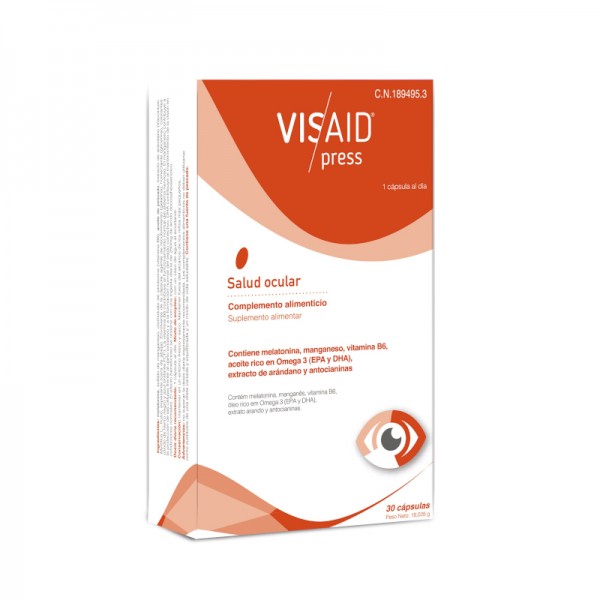 VISAID PRESS 30 CAPSULAS
