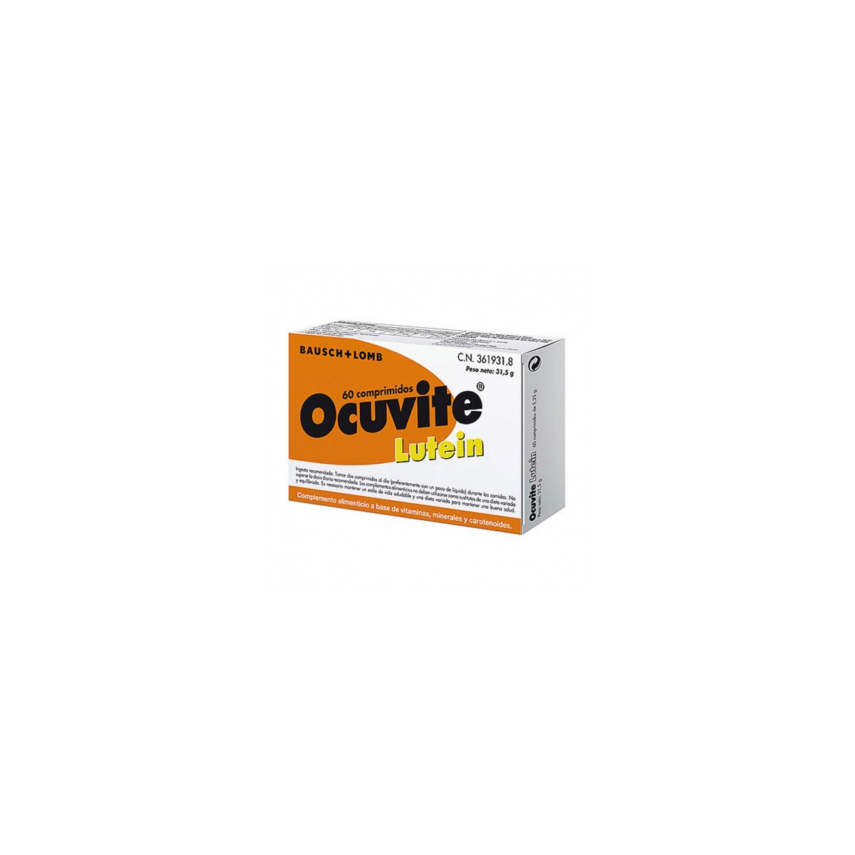 OCUVITE LUTEIN 60 COMPRIMIDOS