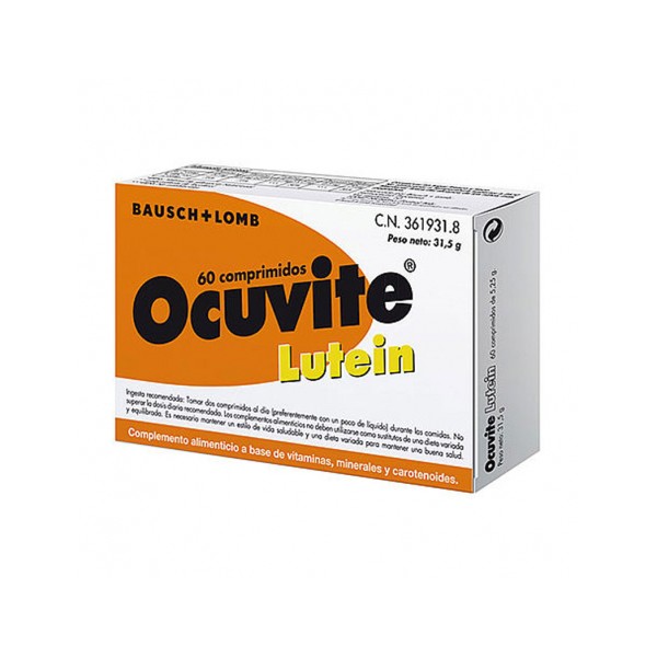 OCUVITE LUTEIN 60 COMPRIMIDOS