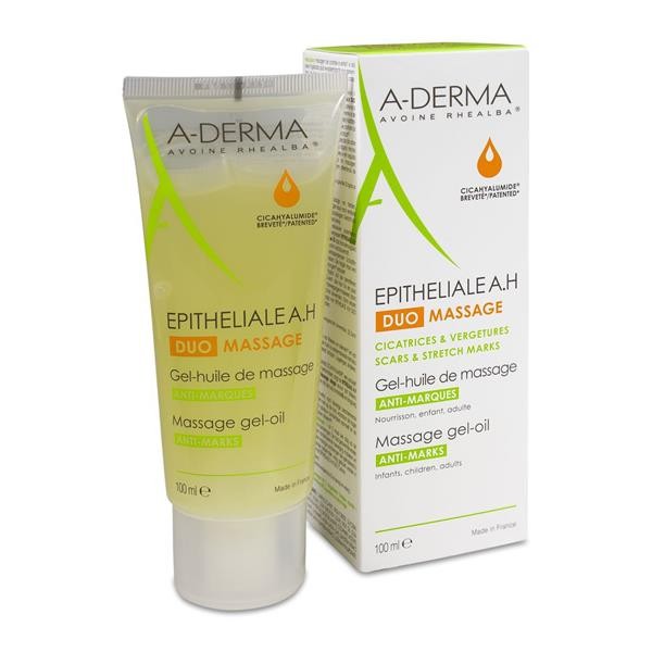 ADERMA EPITHELIALE AH DUO GEL ACEITE DE MASAJE ANTIMARCAS 1 ENVASE 100 ml