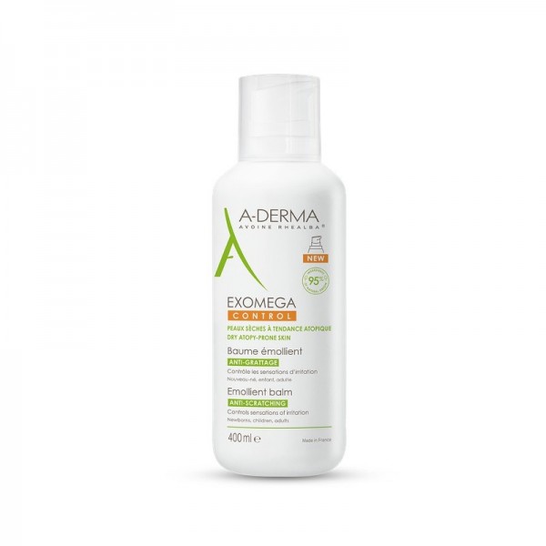 ADERMA EXOMEGA CONTROL LECHE EMOLIENTE 1 ENVASE 400 ml
