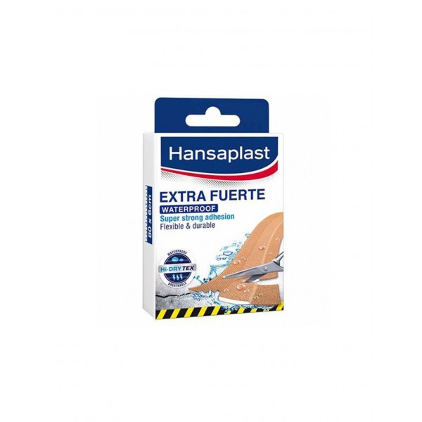 HANSAPLAST EXTRA POWER APOSITO ADHESIVO 8 TIRAS 10 cm x 6 cm