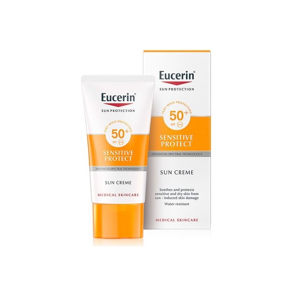 EUCERIN SUN PROTECTION 50+ SUN CREMA SENSITIVE PROTECT 1 ENVASE 50 ml
