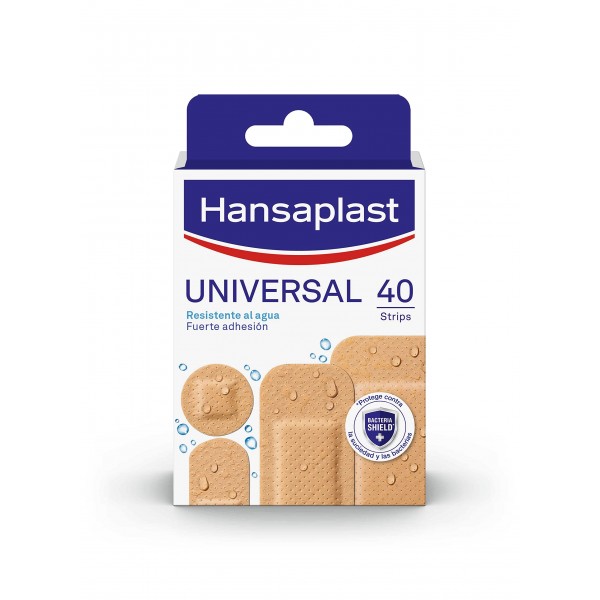 HANSAPLAST UNIVERSAL APOSITO ADHESIVO SURTIDO 40 STRIPS
