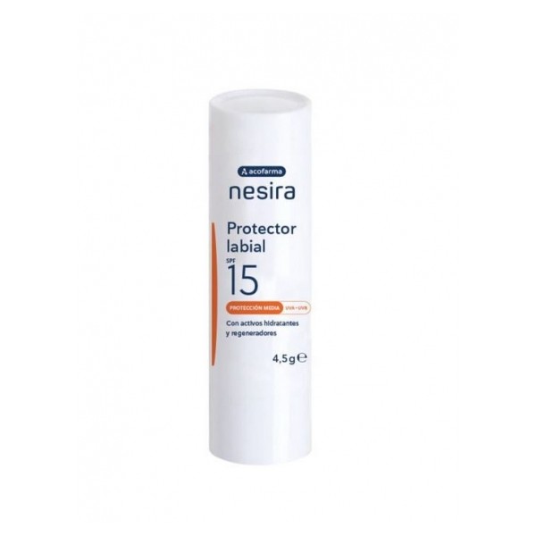 ACOFARMA NESIRA SPF 15 PROTECTOR LABIAL 1 ENVASE 4,5 g
