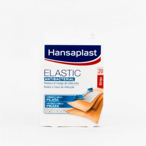 HANSAPLAST ELASTIC APOSITO ADHESIVO 2 TAMAÑOS 20 STRIPS