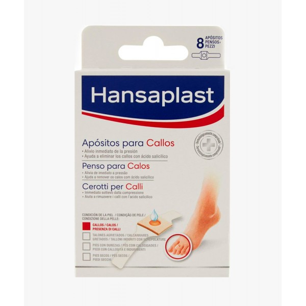 HANSAPLAST APOSITOS PARA CALLOS 8 UNIDADES