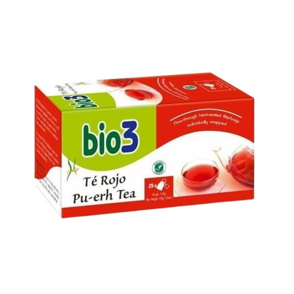 BIO3 TE ROJO 25 FILTROS 1,5 g