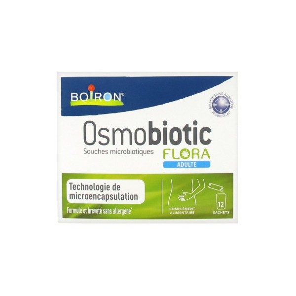OSMOBIOTIC FLORA ADULTO 12 SOBRES 1,6 g