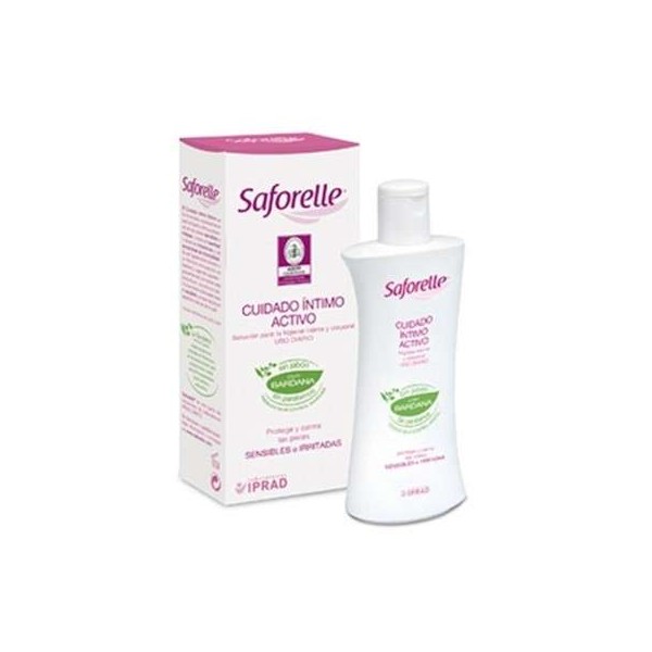SAFORELLE CUIDADO INTIMO ACTIVO 1 ENVASE 250 ml