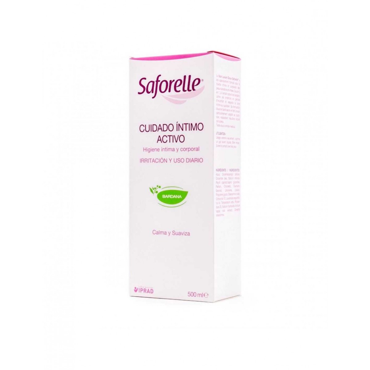 SAFORELLE CUIDADO INTIMO ACTIVO 1 ENVASE 500 ml