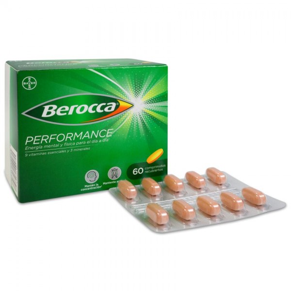 BEROCCA PERFORMANCE 60 COMPRIMIDOS