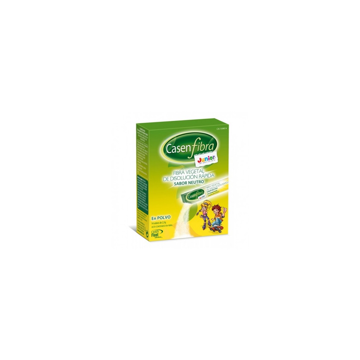 CASENFIBRA JUNIOR POLVO ORAL 14 SOBRES 2,5 g
