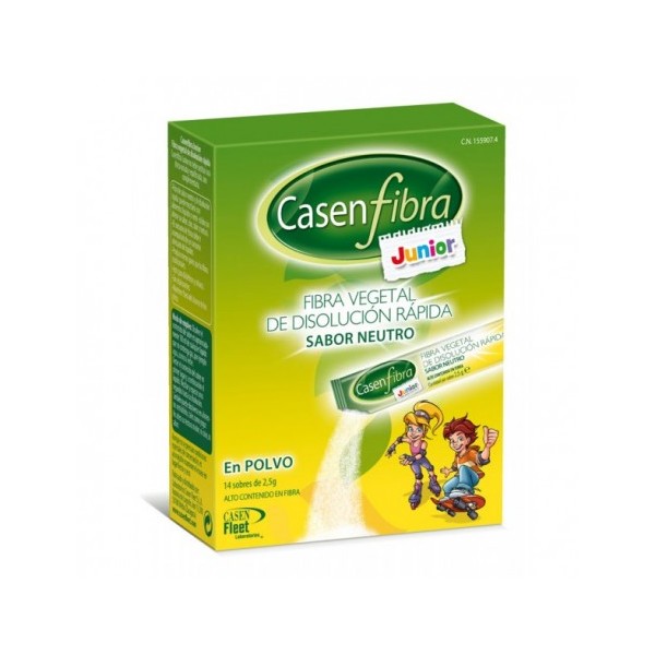 CASENFIBRA JUNIOR POLVO ORAL 14 SOBRES 2,5 g