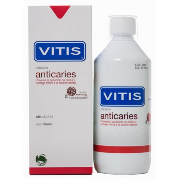 VITIS ANTICARIES COLUTORIO BUCAL 1 ENVASE 500 ml