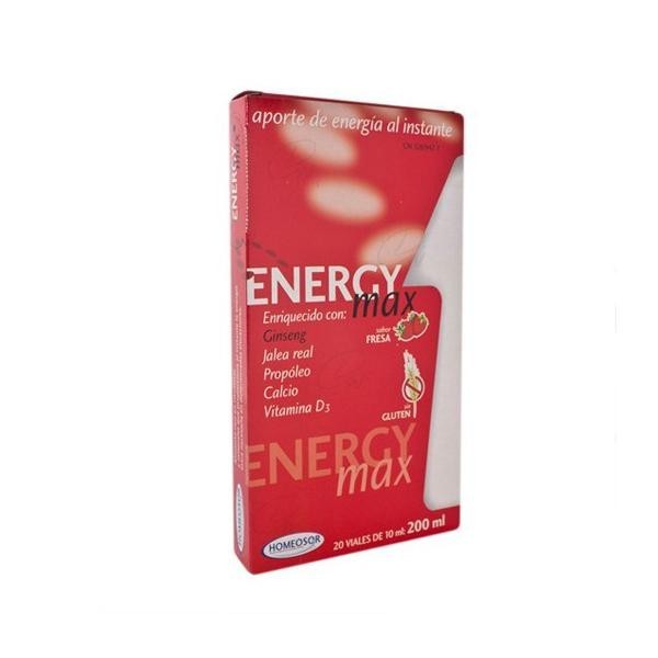 ENERGY MAX 10 ML 20 VIALES