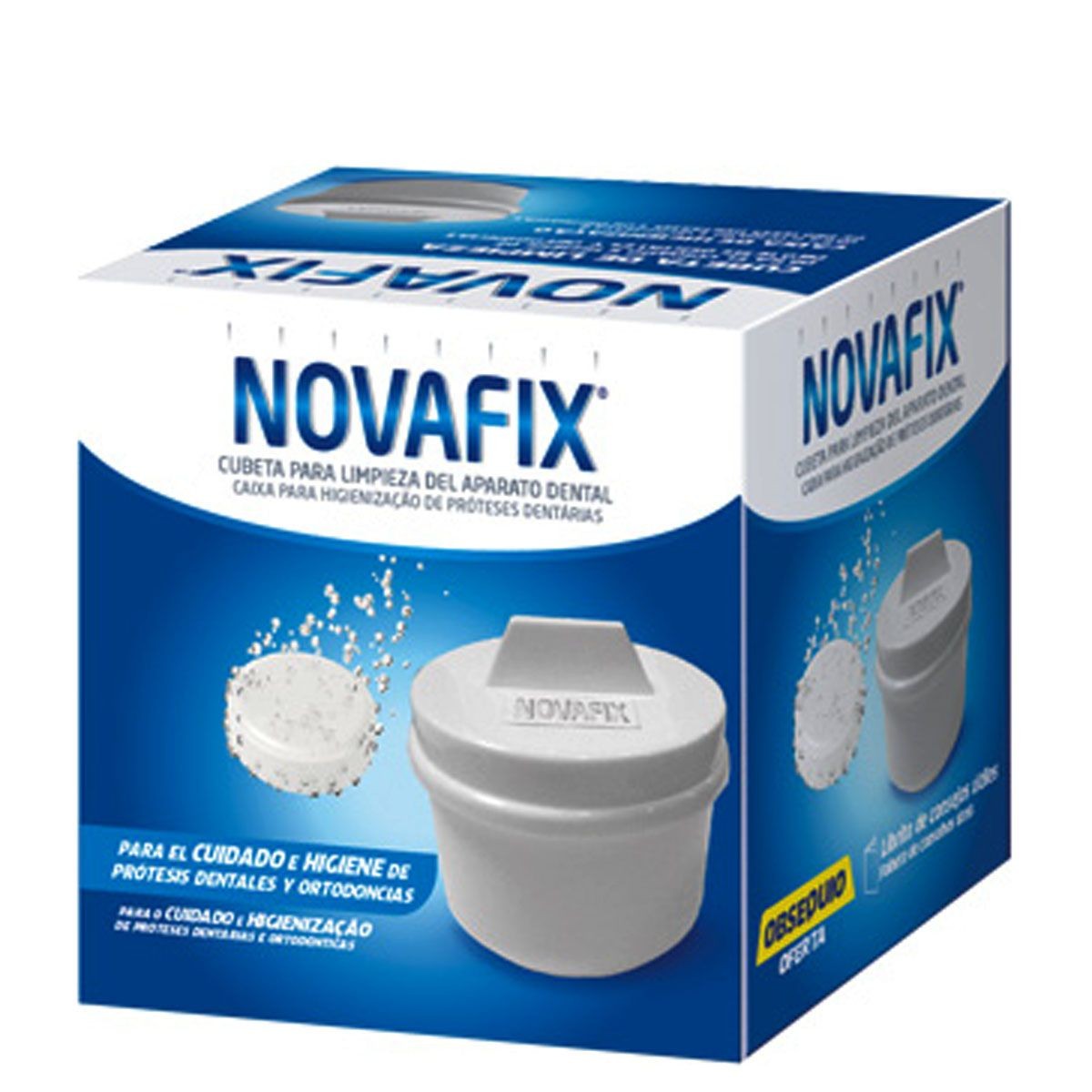 NOVAFIX CUBETA PARA LIMPIEZA DE APARATO DENTAL...