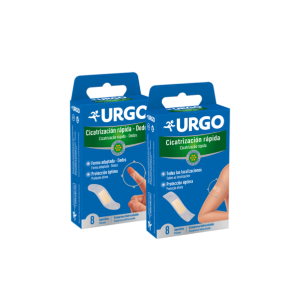 URGO CICATRIZACION RAPIDA HIDROCOLOIDE DEDOS 8 APOSITOS