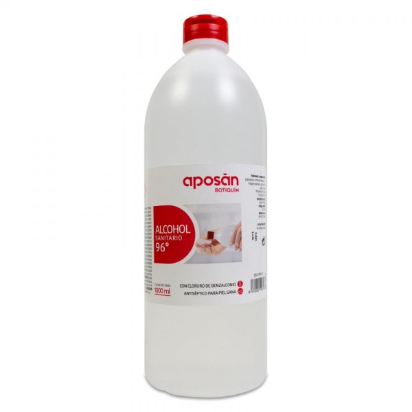 ALCOHOL 96º APOSAN 1 FRASCO 1000 ml