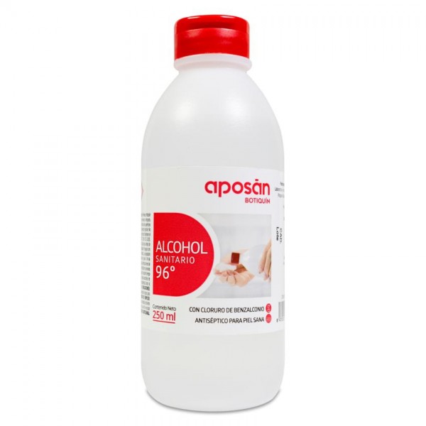 ALCOHOL 96º APOSAN 1 FRASCO 250 ml