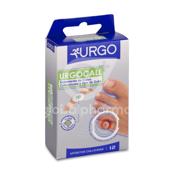 URGOCALL APOSITO CALLICIDA CON ACIDO SALICILICO 12 APOSITOS