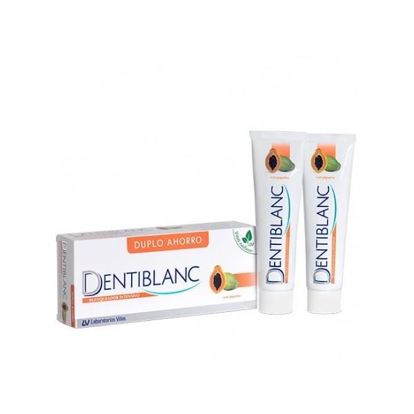 DENTIBLANC BLANQUEADOR INTENSIVO PASTA DENTAL DUPLO 100 ML 2 U