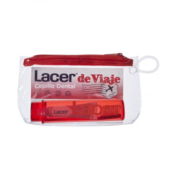 CEPILLO DENTAL ADULTO LACER VIAJE  MINIPASTA LACER DE VIAJE 1 UNIDAD