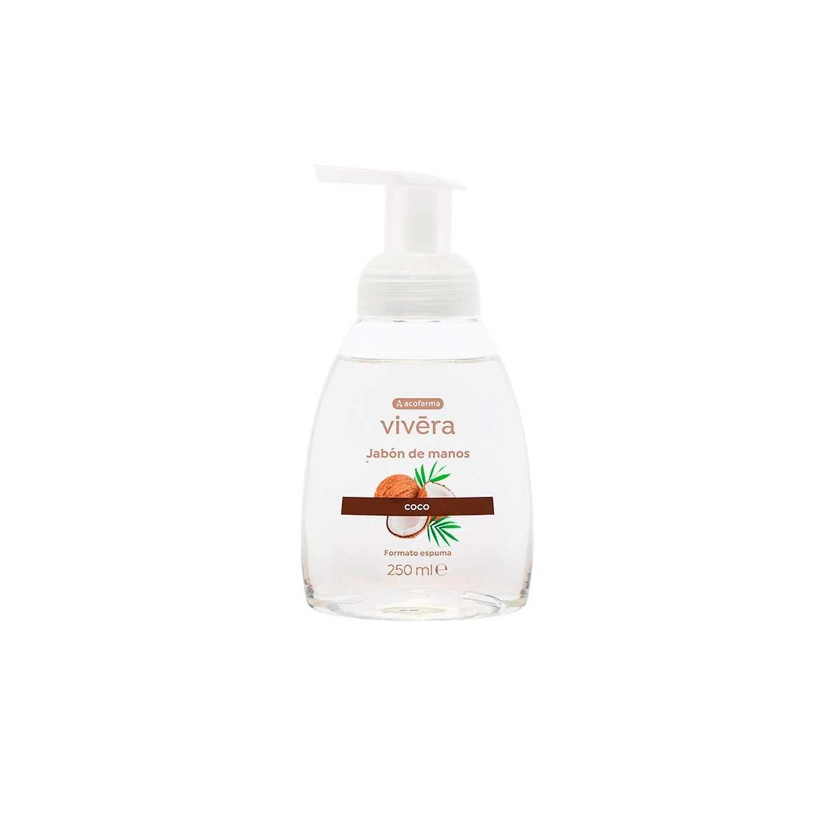ACOFARMA VIVERA JABON DE MANOS ESPUMA COCO 250ML