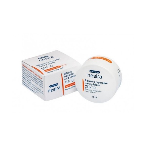ACOFARMA NESIRA SPF 10 BALSAMO REPARADOR NARIZ Y LABIOS 1 ENVASE 7GR