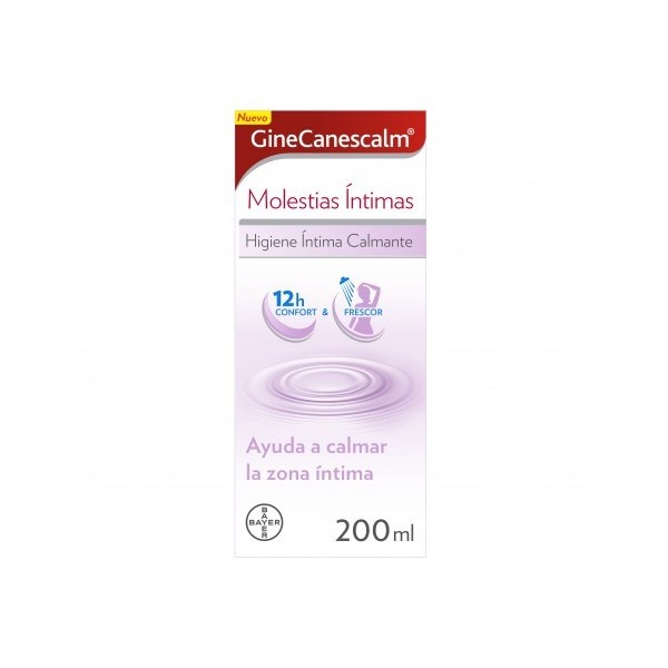 GINECANESCALM HIGIENE INTIMA CALMANTE 1 ENVASE 200 ml