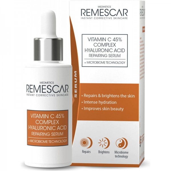 REMESCAR VITAMINA C ACIDO HIALURONICO SERUM REPARADOR 1...