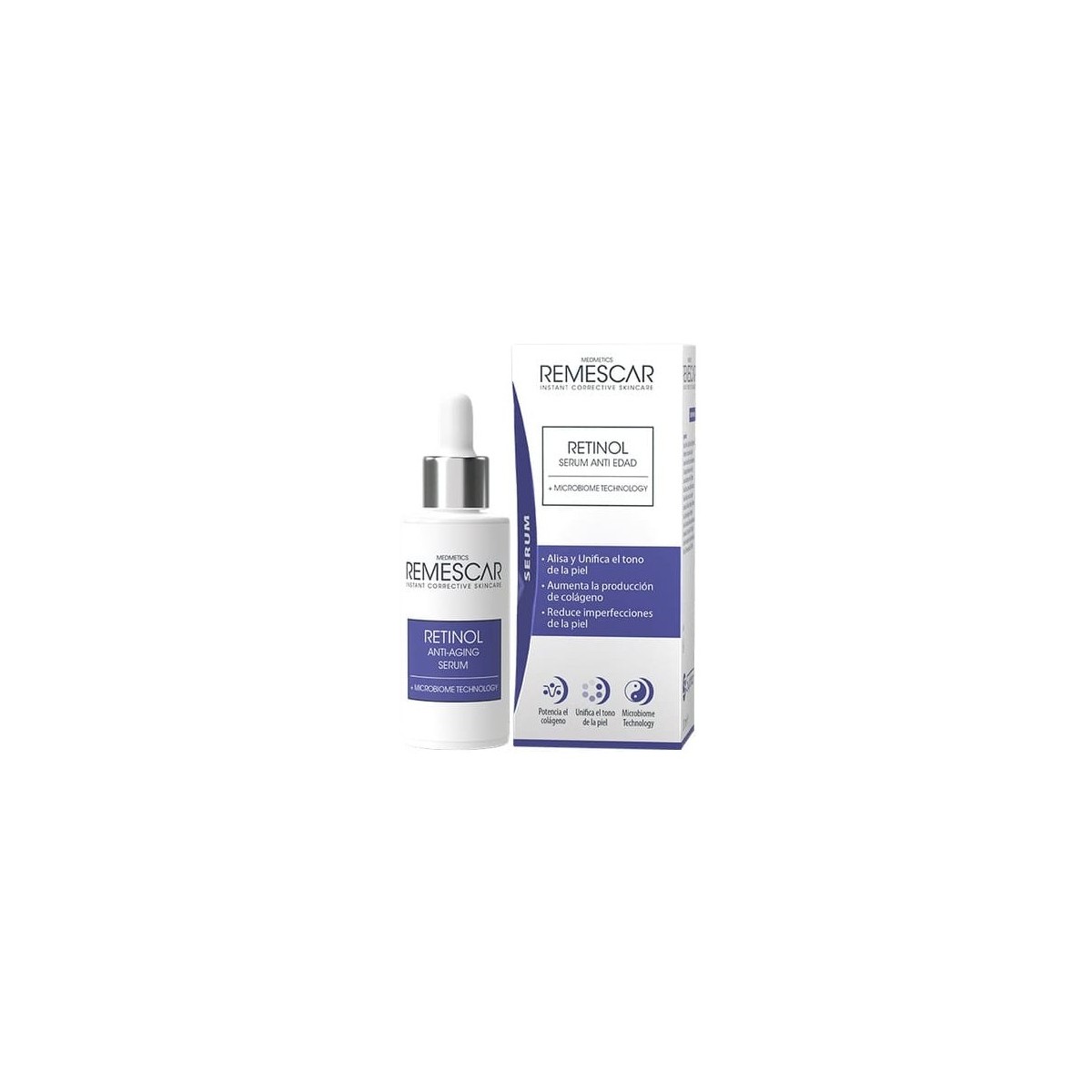 REMESCAR RETINOL SERUM ANTI EDAD 1 ENVASE 30 ml