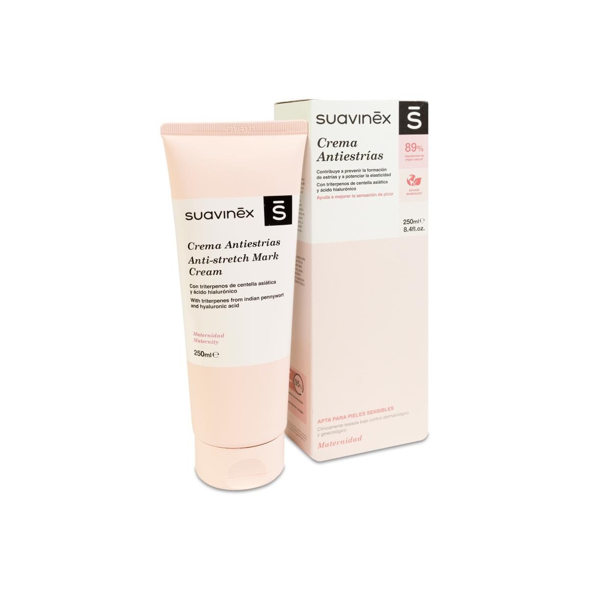 SUAVINEX CREMA ANTIESTRIAS 1 ENVASE 250 ml