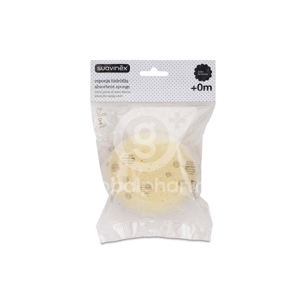 ESPONJA BAÑO INFANTIL SUAVINEX HIDROFILA 1 UNIDAD