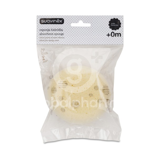 ESPONJA BAÑO INFANTIL SUAVINEX HIDROFILA 1 UNIDAD