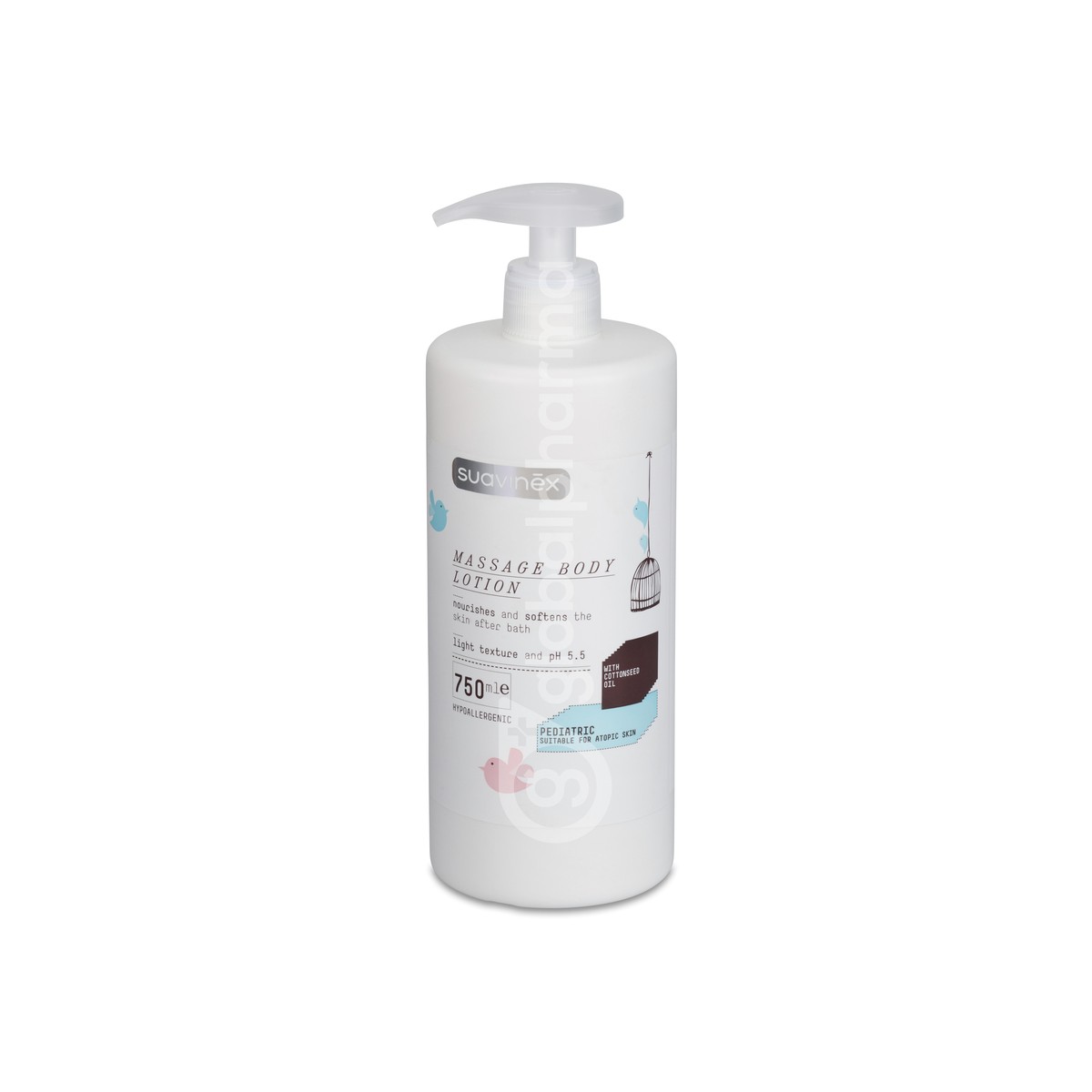 SUAVINEX PEDIATRIC LOCION HIDRATANTE MASAJE 1...