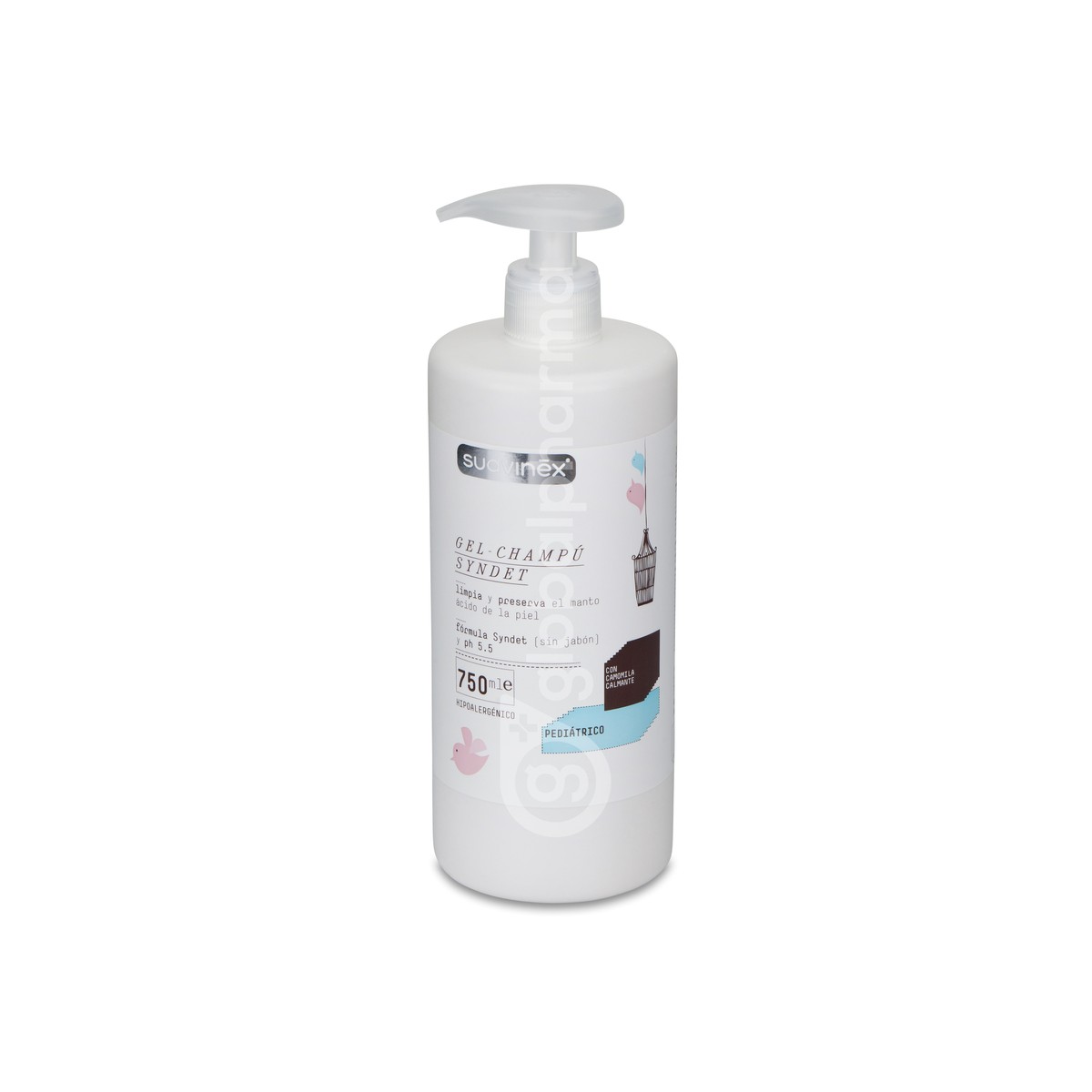 SUAVINEX PEDIATRIC GEL CHAMPU 1 ENVASE 750 ml