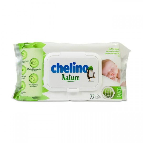 CHELINO NATURE 72 TOALLITAS