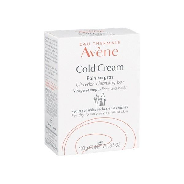 AVENE COLD CREAM PAN LIMPIADOR SOBREGRASO 1 ENVASE 100 g