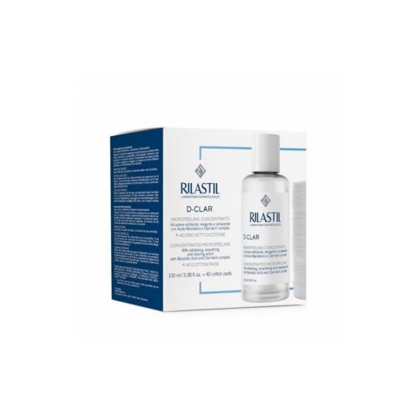 RILASTIL D-CLAR MICROPEELING CONCENTRADO 1 ENVASE 100 ml + 40 DISCOS DE ALGODON