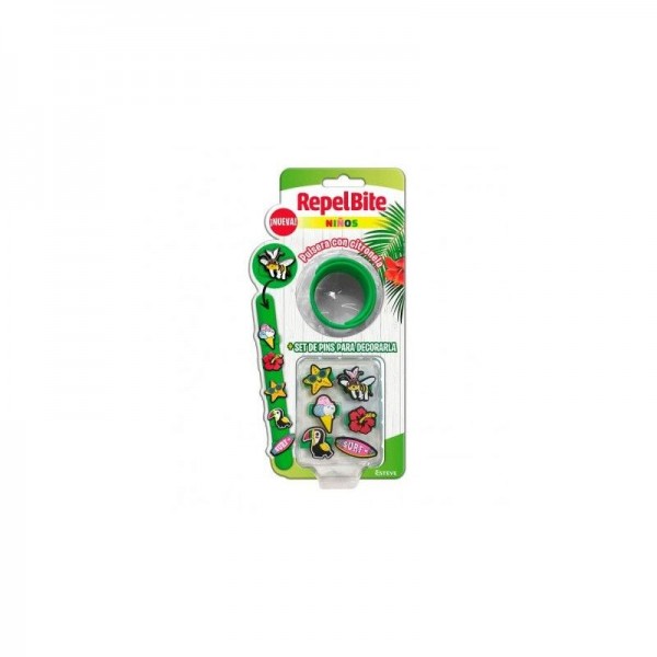 REPEL BITE NIÑOS PULSERA CON CITRONELA 1 UNIDAD...