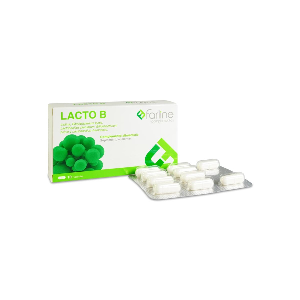 FARLINE COMPLEMENTO LACTO B 10 CAPSULAS