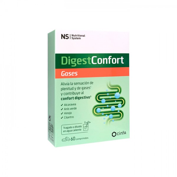NS DIGESTCONFORT GASES 60 COMPRIMIDOS
