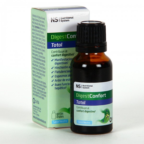 NS DIGESTCONFORT TOTAL GOTAS 1 ENVASE 20 ml SABOR NEUTRO