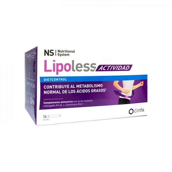 NS DIETCONTROL LIPOLESS ACTIVIDAD 14 STICKS 10 g