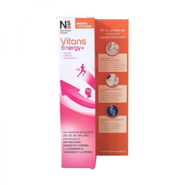 NS VITANS ENERGY 20 COMPRIMIDOS EFERVESCENTES